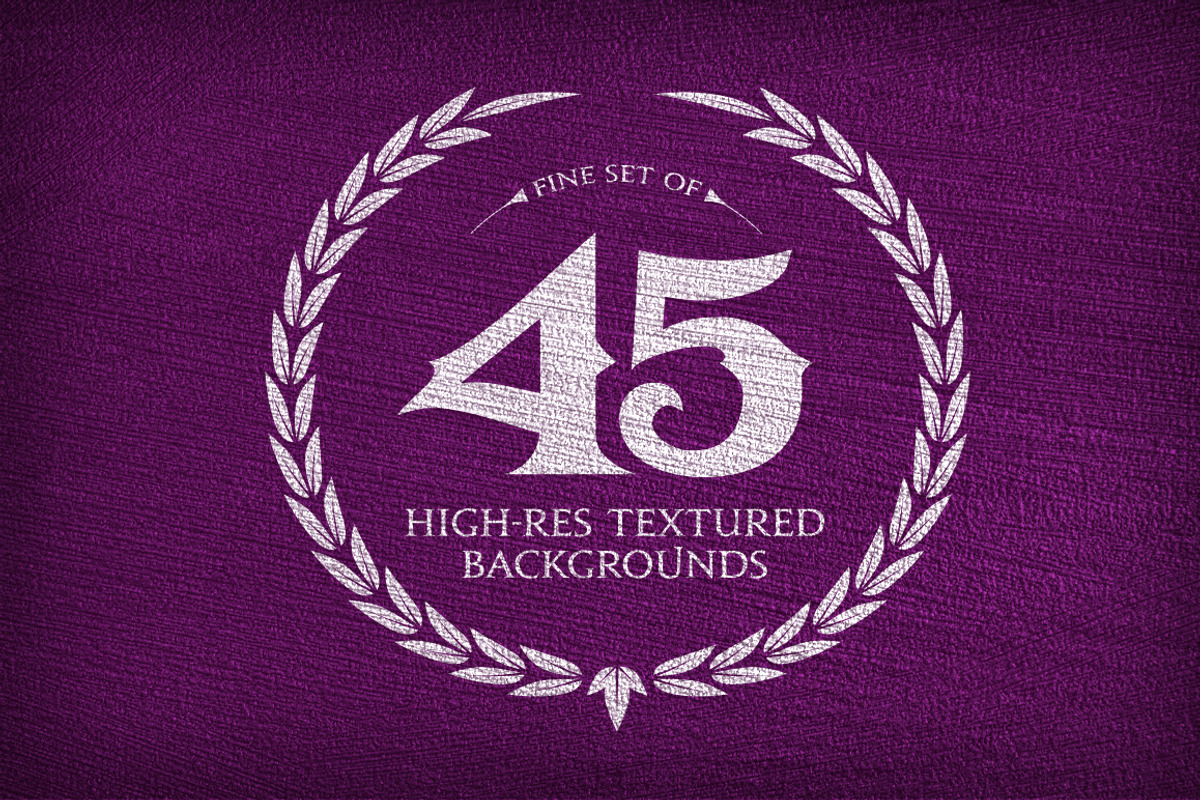45 His-Res Textured Backgrounds