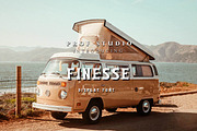 Finesse - Retro Display Font, a Sans Serif Font by PROF STUDIO (Thumbnail 1 of 3)