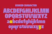 Bisked Font, a Sans Serif Font by Marvadesign (Thumbnail 6 of 11)