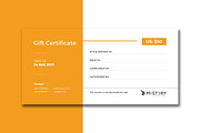 Gift Certificate, a Stationery Template by Rongmistiry (Thumbnail 6 of 7)