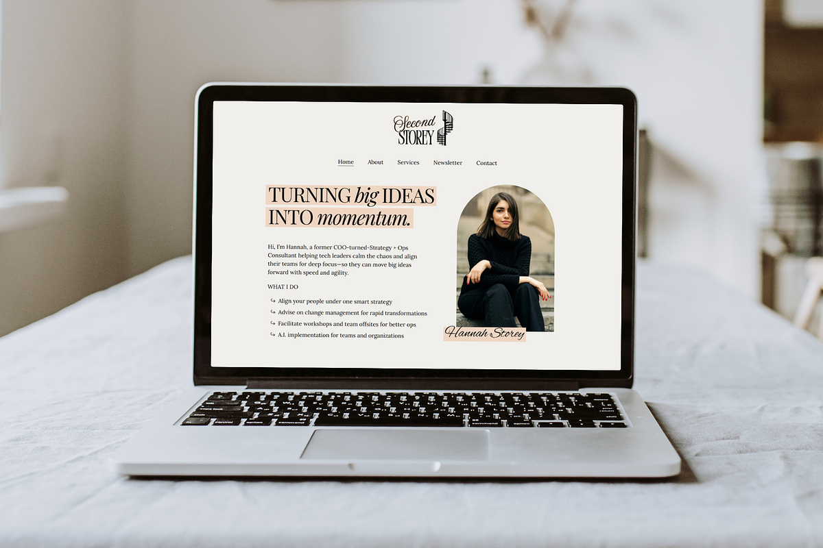 Squarespace 7.1 Template: Hannah preview 2