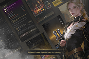 Crownfall Dark Fantasy RPG Game UI, an UI Kit Template by Timber Store (Thumbnail 4 of 8)