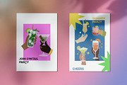 Cocktail Party Clipart, a Person Illustration by Teresa Art Store (Thumbnail 3 of 8)