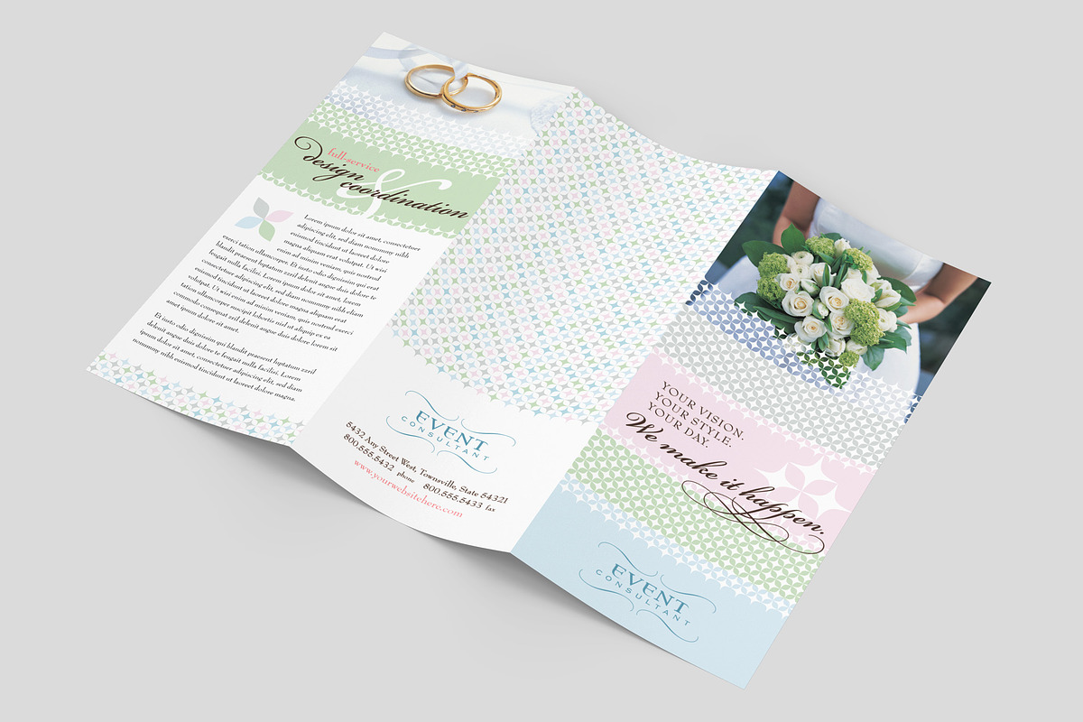 Wedding Planner Brochure Template, a Brochure Template by StockLayouts (Photo 3 of 4)