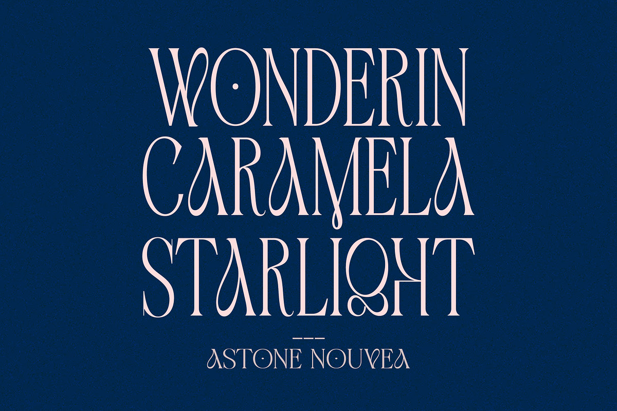Astone Nouvea, a Sans Serif Font by Gatype (Photo 6 of 9)