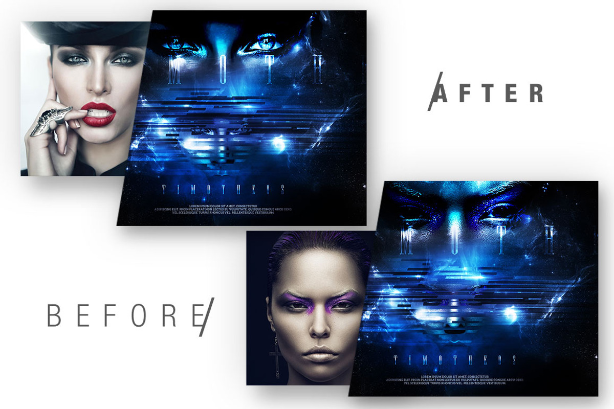 Digital Art Photo Template V1, an Action Add-On by Amorjesu.com (Photo 4 of 6)
