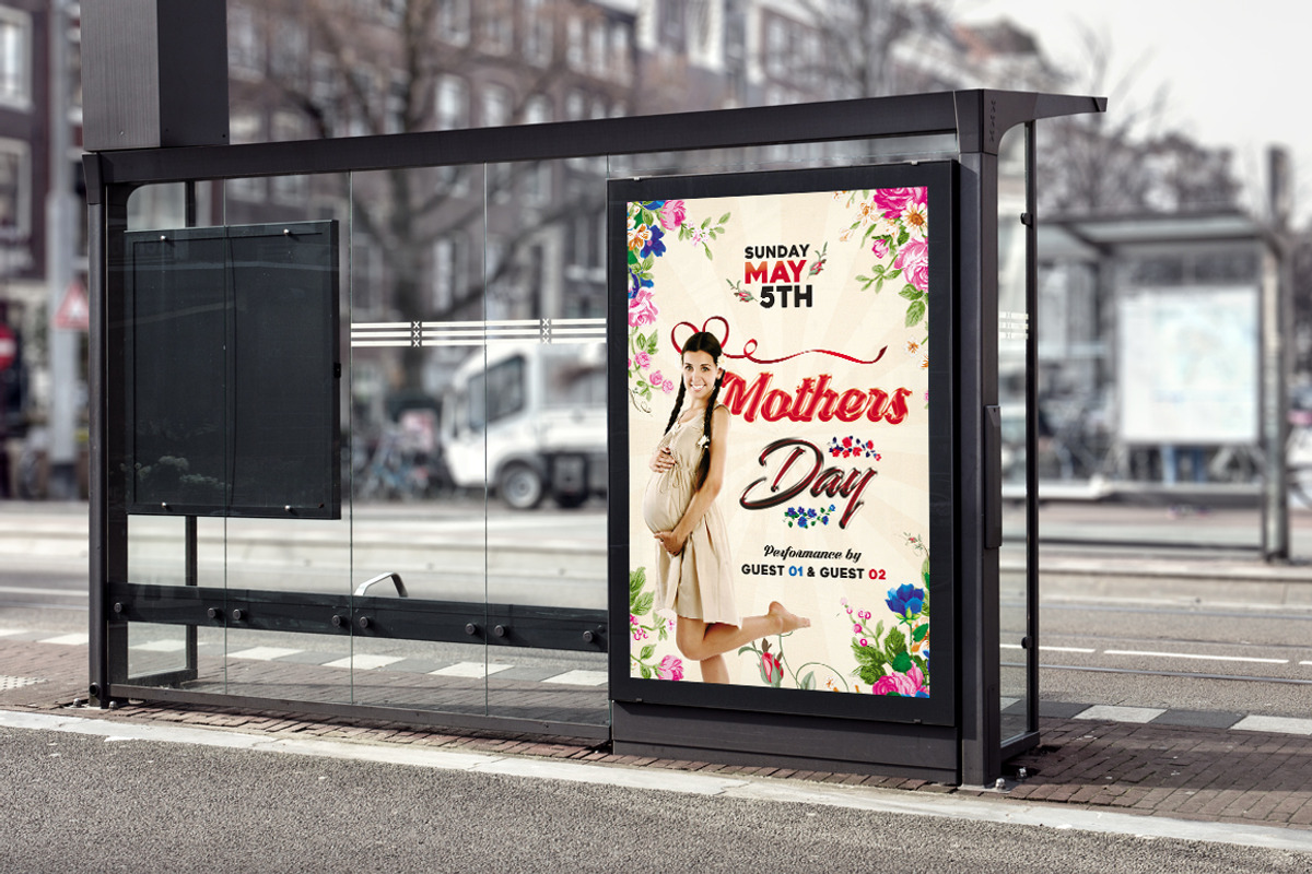 Mother's Day - Flyer / Poster 02, a Flyer Template by VectorMedia (Photo 6 of 8)