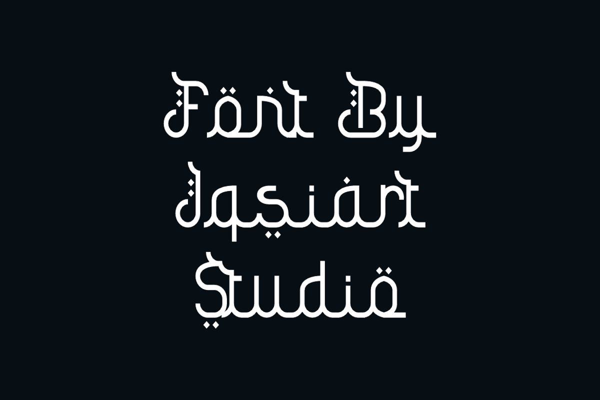 Resyad - Arabic Ramadhan Font, a Sans Serif Font by Iqsiart Studio (Photo 4 of 7)
