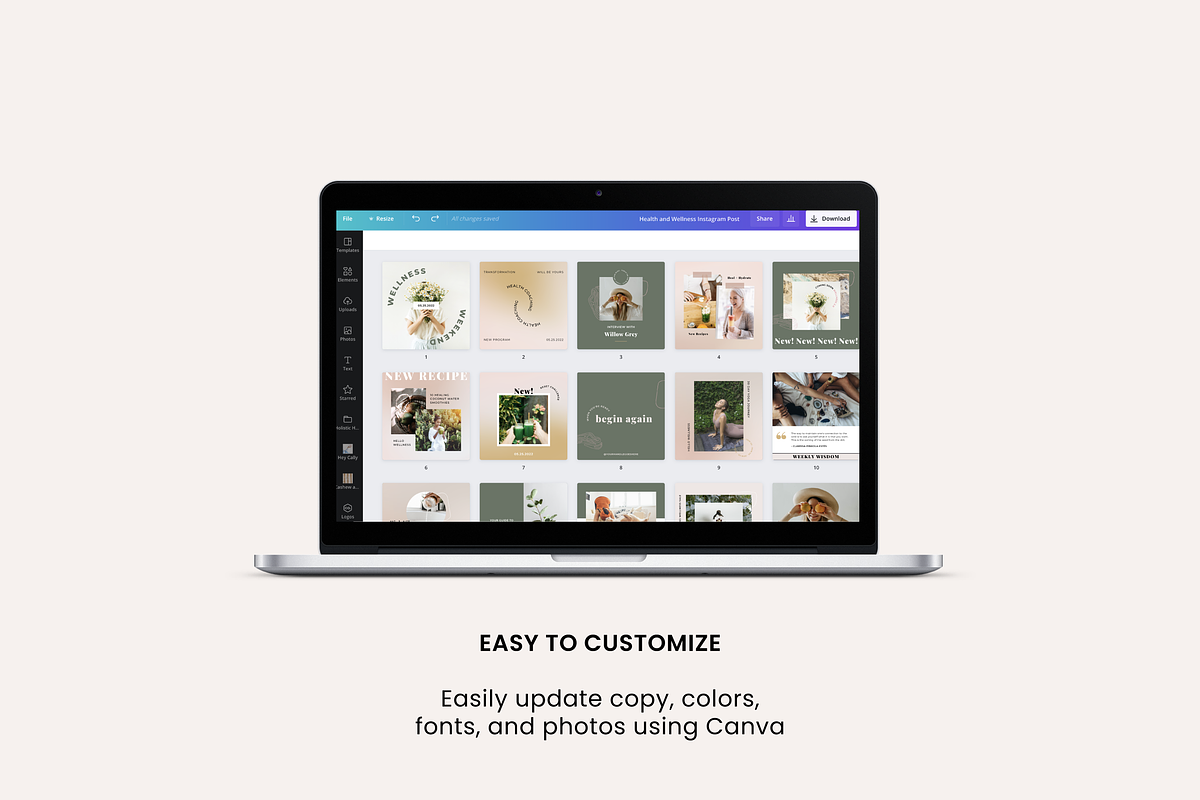 150 Canva Instagram Templates, a Social Media Template by Erin Cassidy (Photo 26 of 27)