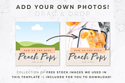 Instagram Posts for Canva | Peach, a Social Media Template by Thirty One Palms Studio (Thumbnail 4 of 6)