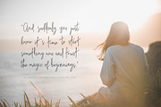 #lifestyle | SIGNATURE SCRIPT FONT, a Script Font by Sophia J Caldwell (Thumbnail 5 of 17)