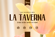 La Taverna, a Sans Serif Font by almazstudio (Thumbnail 1 of 7)