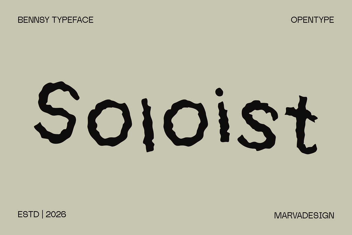 Bennsy - Messy Handwritten Font, a Handwritten Font by Marvadesign (Photo 3 of 10)
