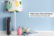 Lamp Vase Teacup Mockup, a Cups & Container Mockup by Pret-a-Mockup (Thumbnail 1 of 9)