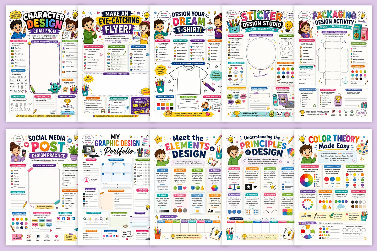 How to Use This Design Workbook, a Stationery Template by Designmela01 (Photo 3 of 6)
