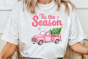 Tis The Season Christmas Car PNG, an Illustration by DreamCafeArt (Thumbnail 2 of 6)