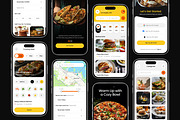 Yumgo – Food Delivery Mobile App UI, an UI Kit Template by Brickclay (Thumbnail 11 of 19)