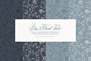 Vintage Floral Toile Digital Paper, a Pattern Graphic by Loren Schmidt Studio (Thumbnail 1 of 9)