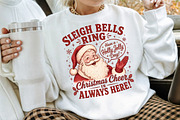 Sleigh Bell Ring Santa Christmas PNG, a Seasonal Illustration by Creative Art (Thumbnail 3 of 3)