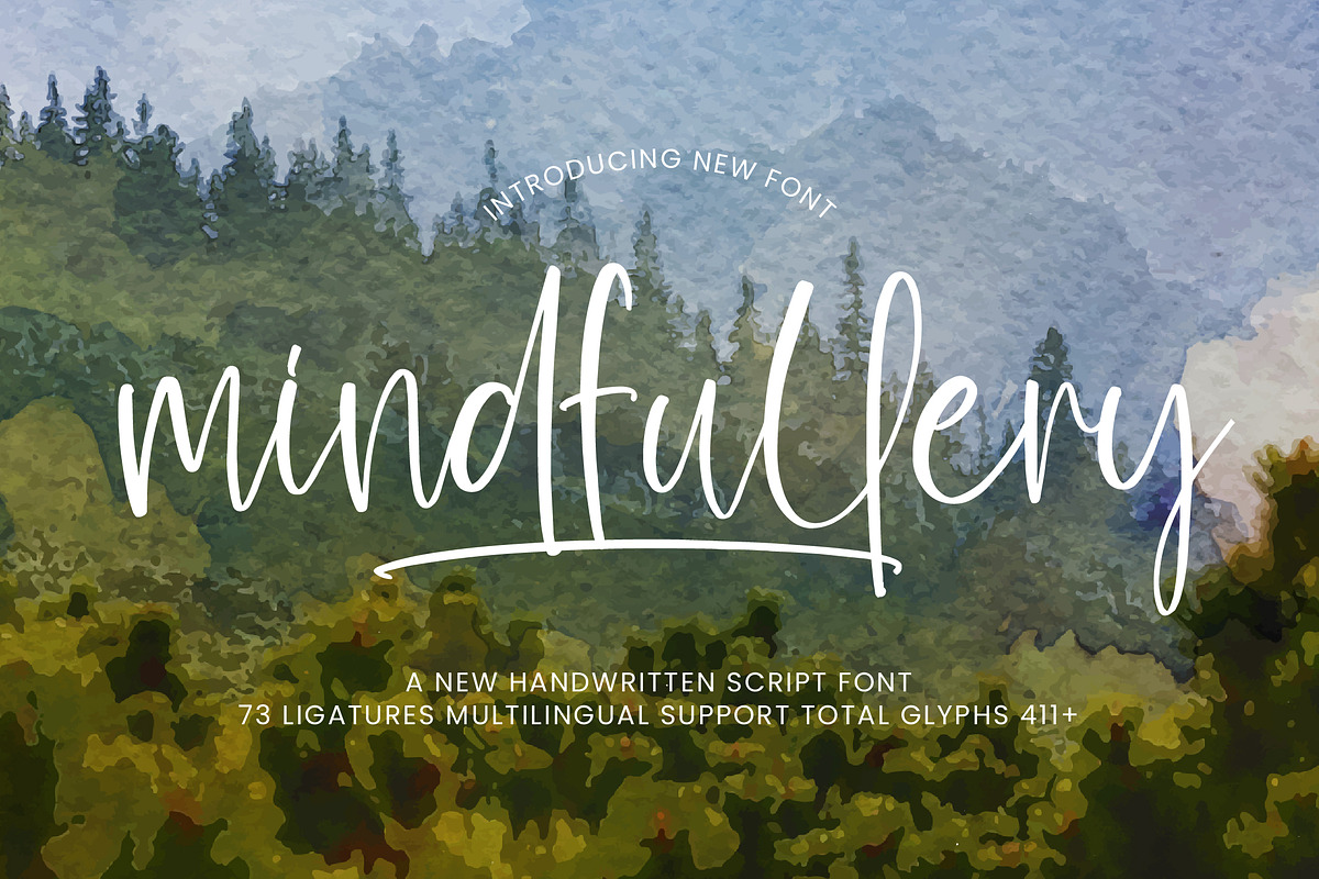 Mindfullery Handwritten Script, a Handwritten Font by operatype.co (Photo 1 of 15)