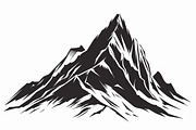 Mountain Tree Silhouette Bundle, an Object Graphic by balal (Thumbnail 7 of 11)