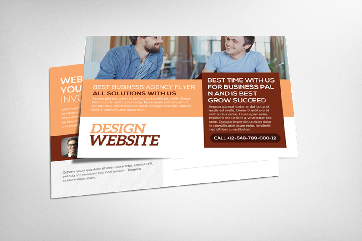 Website Design Business Postcard, a Card Template by graphicforest (Photo 1 of 3)