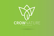 Crown nature logo, a Branding & Logo Template by Logocreative (Thumbnail 2 of 3)