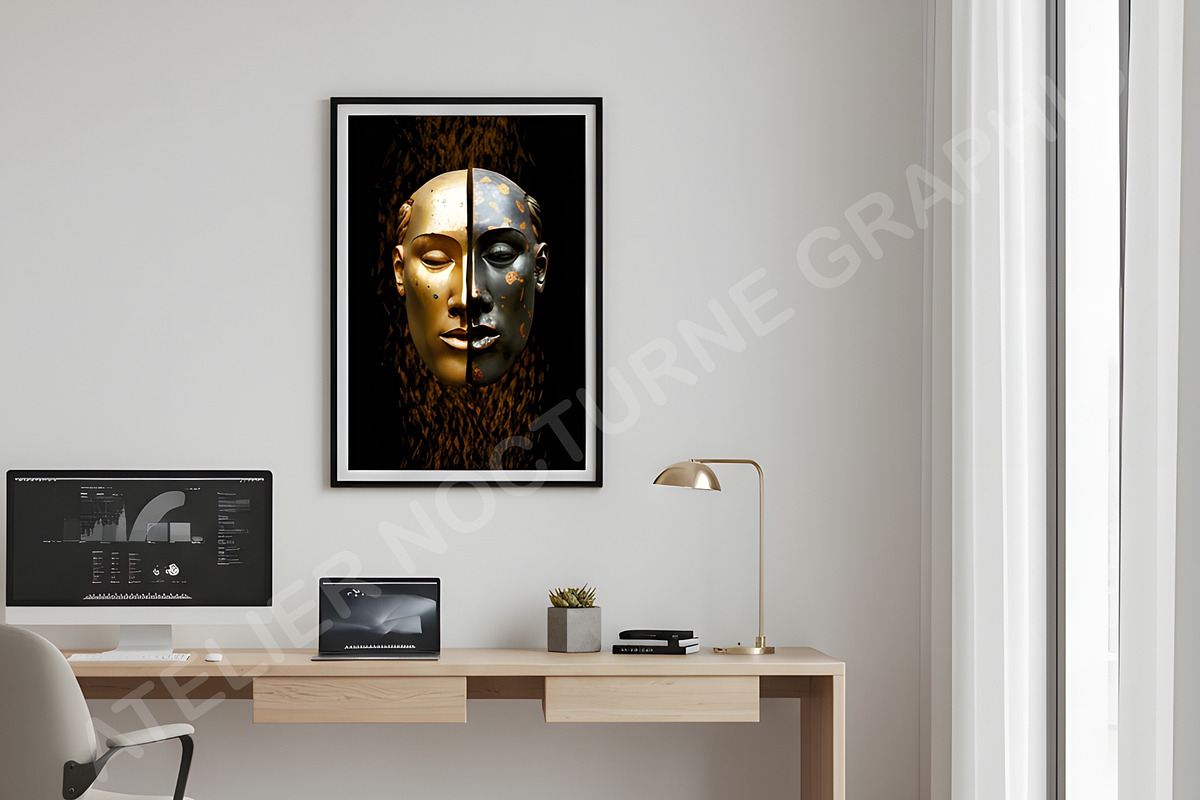 Fine Art Portrait, a Decorative Illustration by Atelier Nocturne Graphic (Photo 3 of 4)