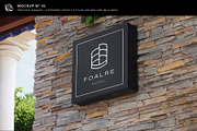 30 Signs & Facade Logo Mockups - V4, an Advertising Mockup by Asylab (Thumbnail 20 of 38)