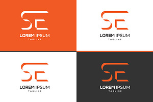 Monogram Icon Logo SE