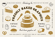 Freshly Baked Graphics Bakery Icons, an Icon by BirDIY Design (Thumbnail 1 of 9)