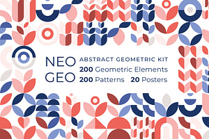 Abstract Geometric Patterns, Neo Geo