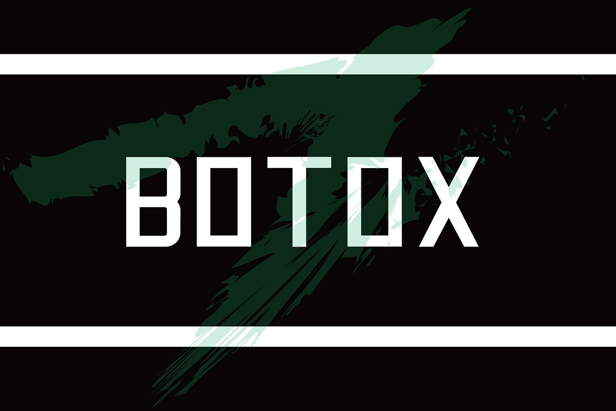 Botox font sans serif, a Sans Serif Font by gagego (Photo 3 of 5)