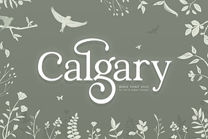 Calgary Serif Font Duo