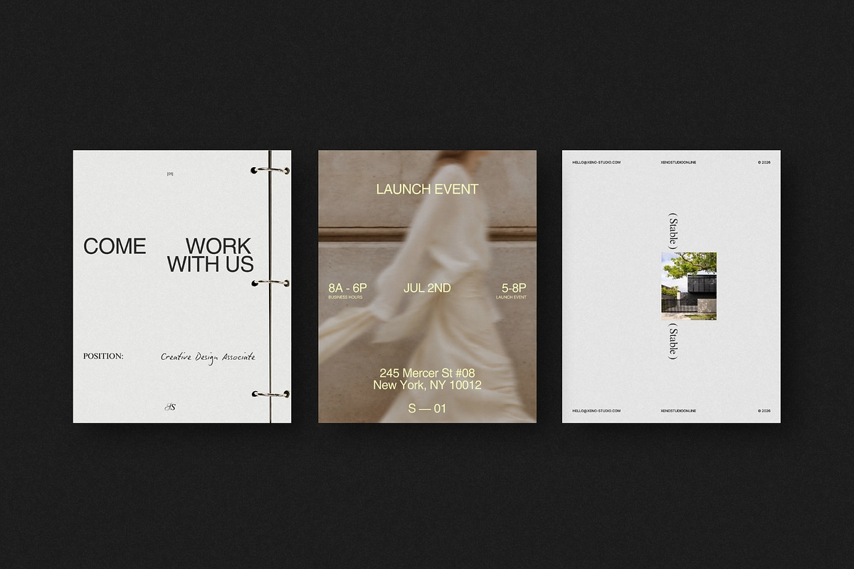 XENO | Instagram Post & Story (I), a Social Media Template by The Aesthetic Studio (Photo 5 of 10)