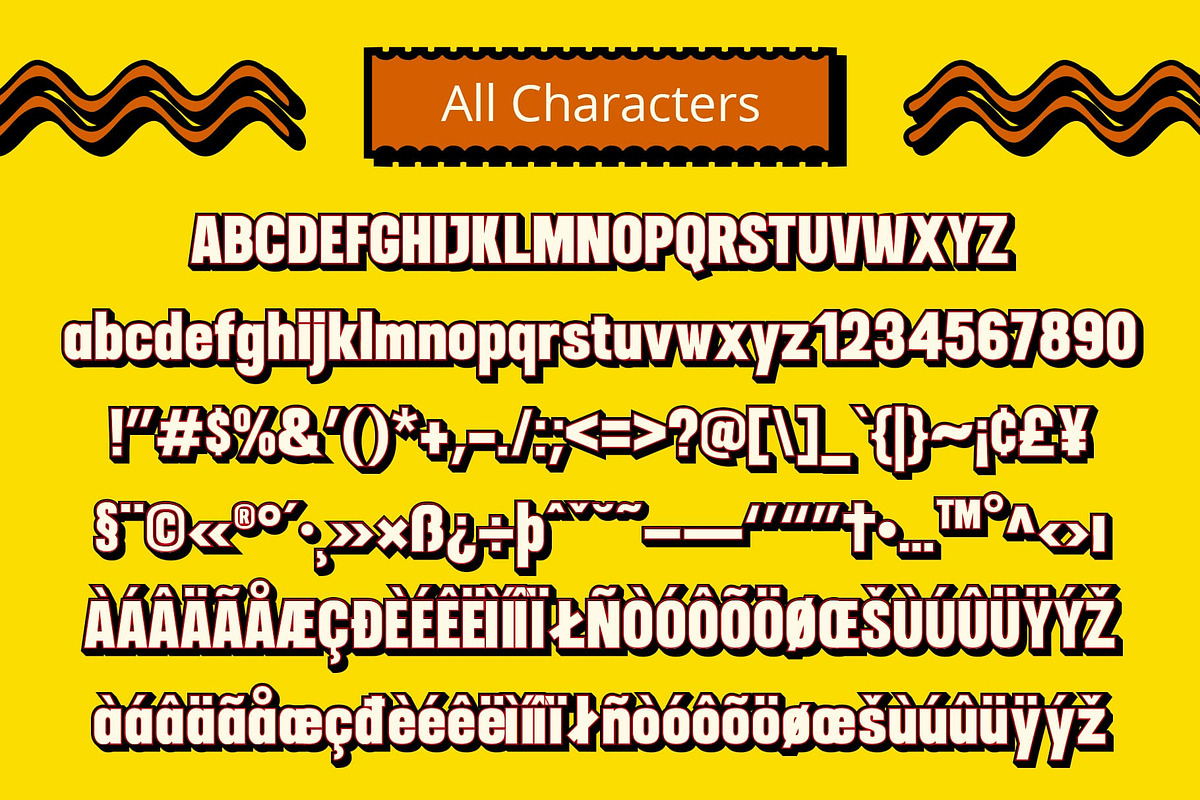 Arnel 3D, a Sans Serif Font by Craft Supply Co. (Photo 7 of 8)