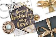Watercolor glam textures, a Texture Graphic by Pink Ocean (Thumbnail 3 of 10)