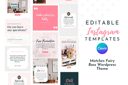 Fairy Boss Instagram Templates