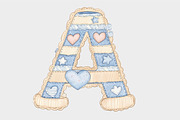 Baby Nursery Alphabet Clipart, a Seasonal Illustration by Design Market (Thumbnail 5 of 5)