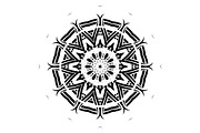 Artistic Mandala Vector Collection, a Decorative Illustration by NJ Himel (Thumbnail 59 of 101)