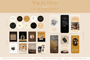Witchy Glow Branding Starter Kit, a Social Media Template by Hell Yeah Designs (Thumbnail 5 of 17)
