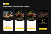 Yumgo – Food Delivery Mobile App UI, an UI Kit Template by Brickclay (Thumbnail 14 of 19)