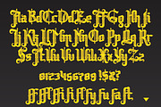 Moustache, a Blackletter Font by NREY (Thumbnail 3 of 7)