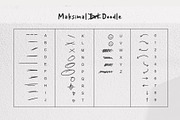Maksimal Handwritten Font, a Sans Serif Font by Weape Studio (Thumbnail 10 of 11)