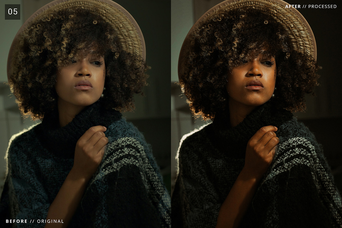 5 Portrait Master Ligtroom Presets, an Action Add-On by Edito (Photo 6 of 6)