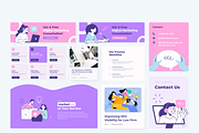 Marketiva Digital Agency Framer, an UI Kit Template by peterdraw (Thumbnail 3 of 9)