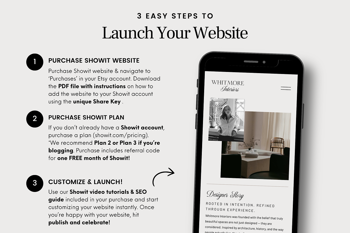 Interior Designer Website Showit, a Squarespace Template by Warmsoulgallery (Photo 12 of 14)