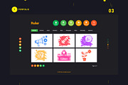 Ruler Vcard CV Resume HTML Template, a HTML Template by RiveupDigital (Thumbnail 3 of 7)