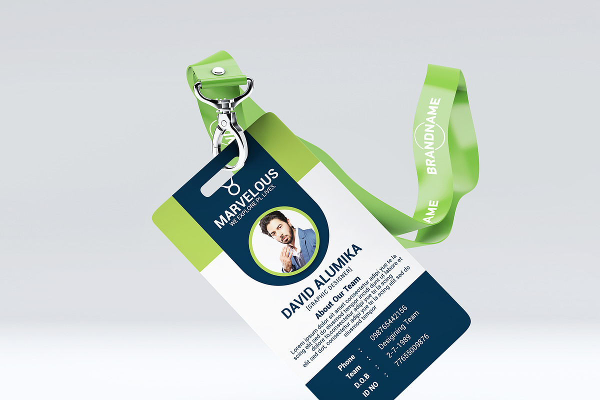 Company ID Cards, a Stationery Template by Business Flyers (Photo 4 of 4)