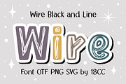 Wire OTF PNG SVG, a Symbol Font by DREAMs Soul G. (Thumbnail 1 of 5)